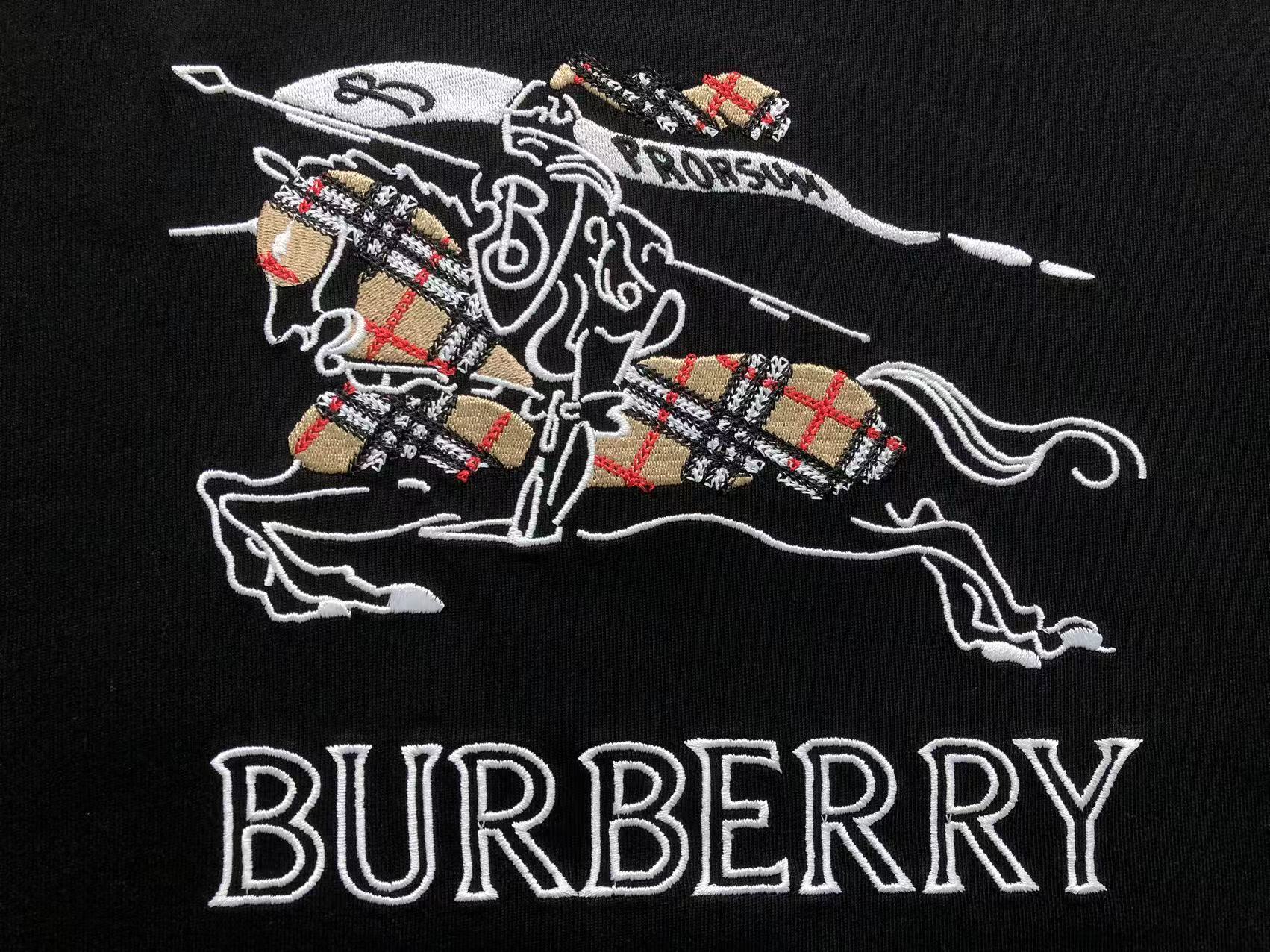 Burberry T-shirt en coton EKD Sketch