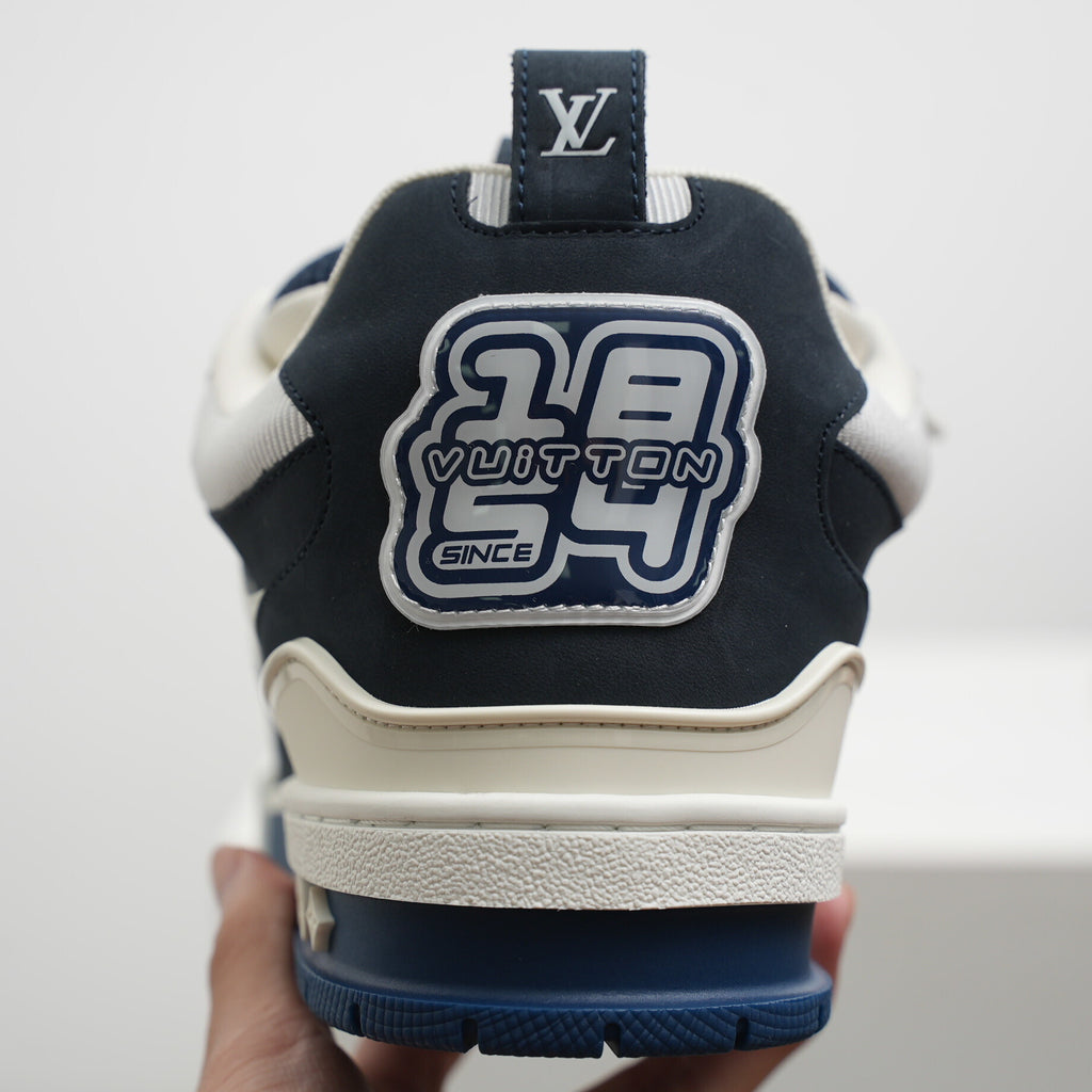LV Skate Navy Cream
