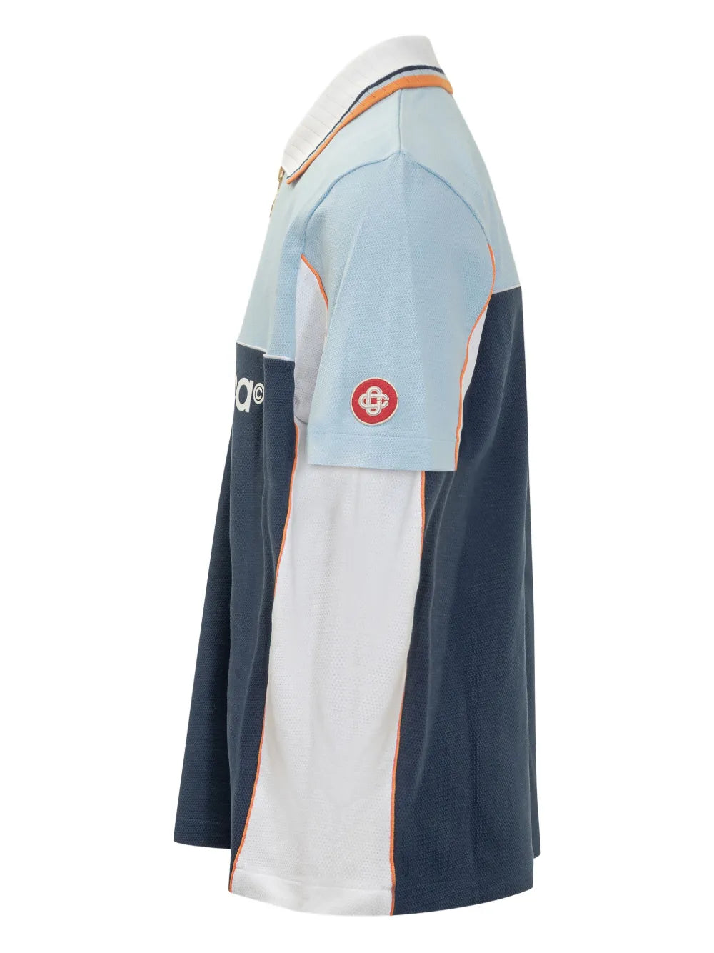 Casablanca polo à design colour block