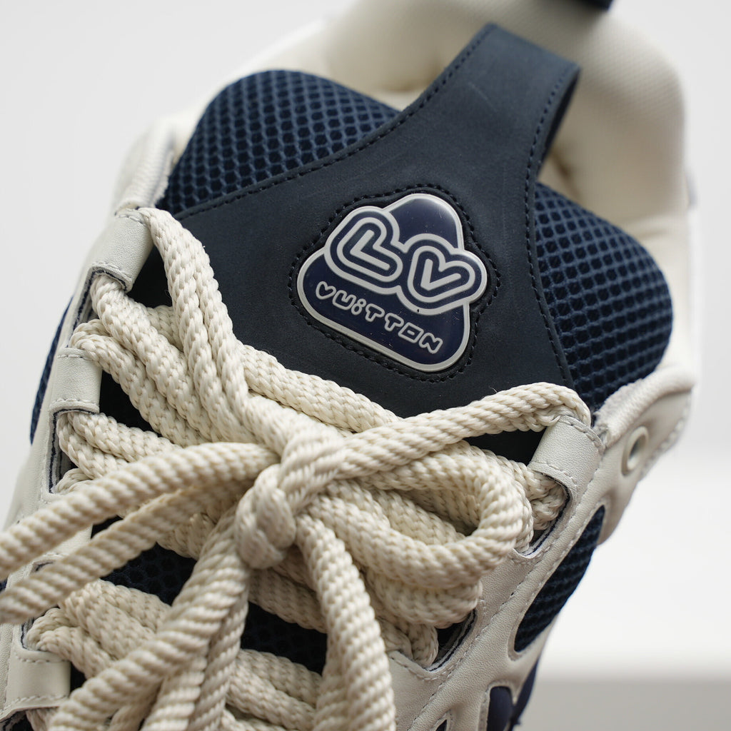 LV Skate Navy Cream