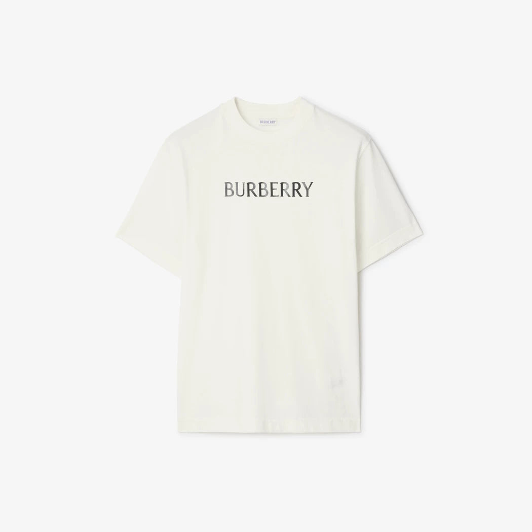 Burberry T-shirt en coton à logo