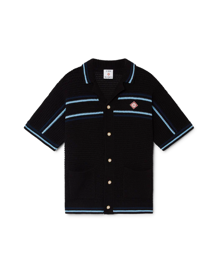 Casablanca ensemble perforé à détails