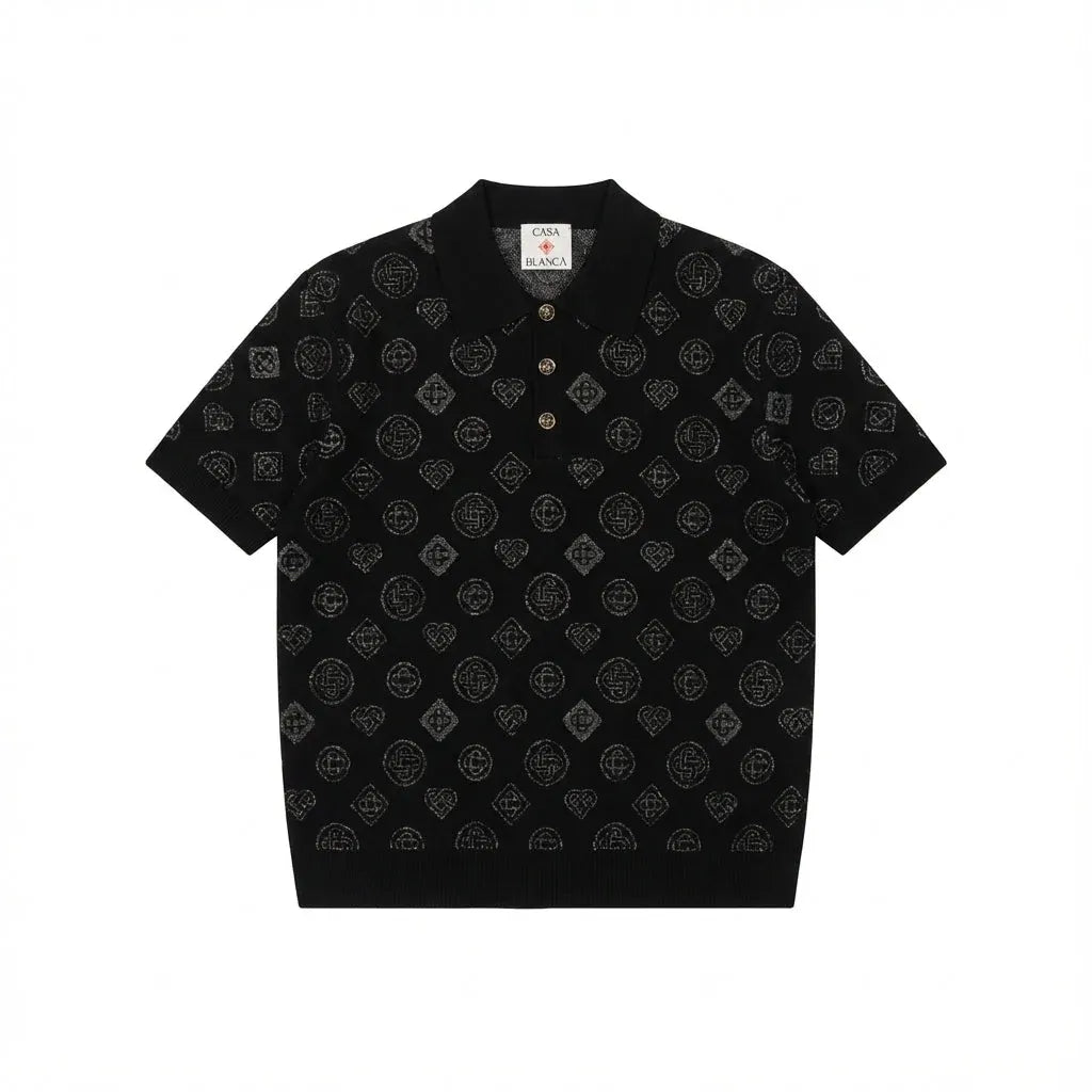 Ensemble Casalanca Jacquard Monogramme Black