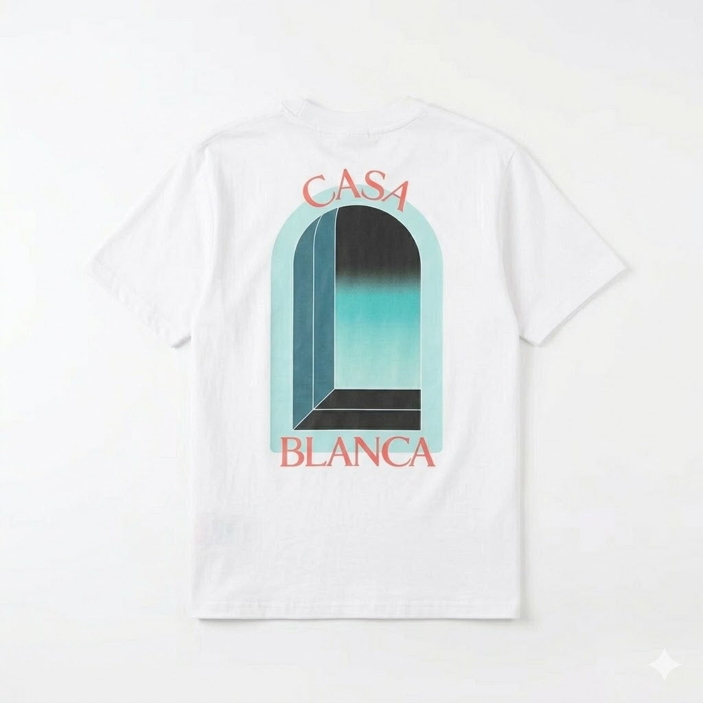 T-Shirt Casablanca Arche Gradient